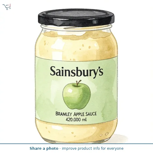 Sainsbury's Bramley Apple Sauce 420ml
