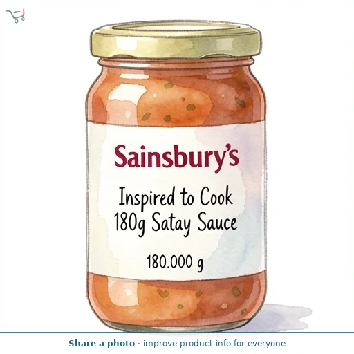 Sainsbury's Inspired to Cook 180g Satay Sauce