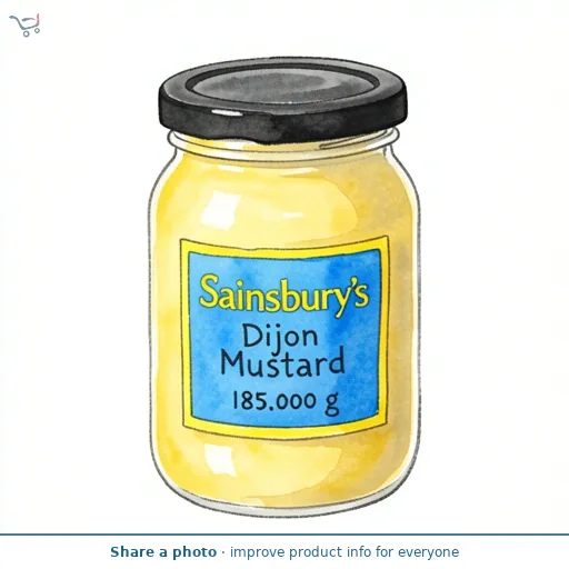 Sainsbury's Dijon Mustard 185g