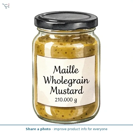 Maille Wholegrain Mustard 210g
