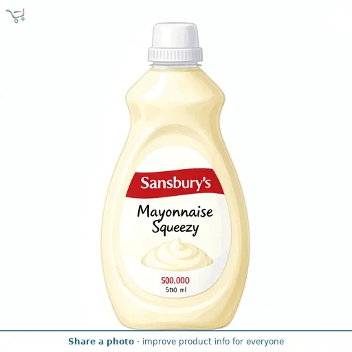 Sainsbury's Mayonnaise Squeezy 500ml