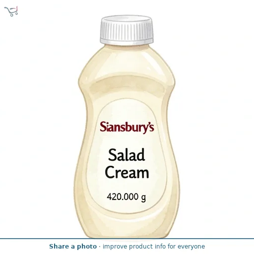 Sainsbury's Salad Cream 420g