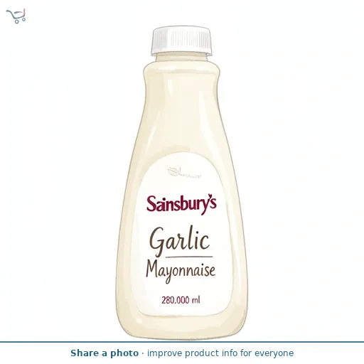 Sainsbury's Garlic Mayonnaise 280ml