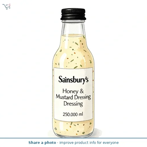 Sainsbury's Honey & Mustard Dressing 250ml