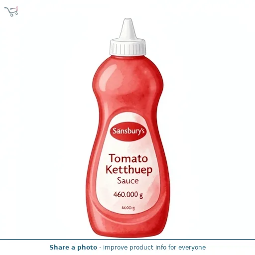 Sainsbury's Tomato Ketchup Sauce 460g