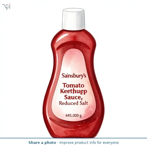 Sainsbury's Tomato Ketchup Sauce, Reduced Salt 445g