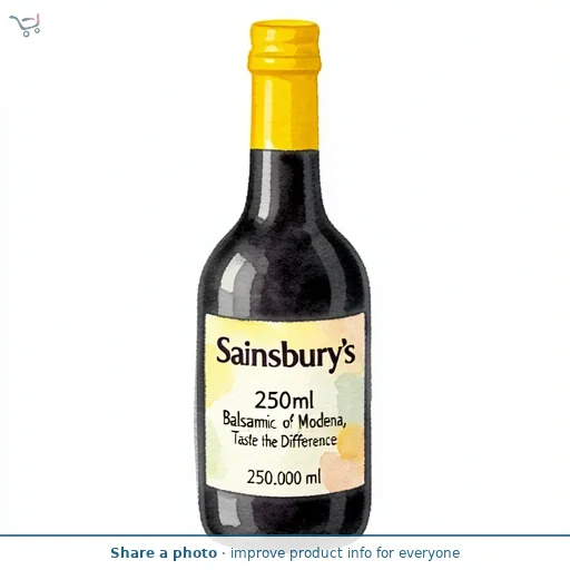 Sainsbury's 250ml Balsamic Vinegar of Modena, Taste the Difference