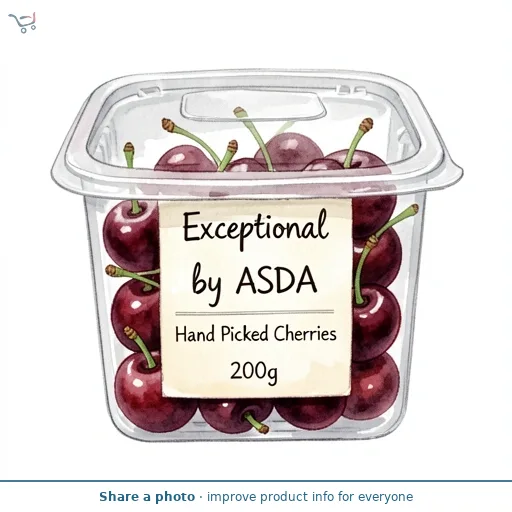 Exceptional by ASDA Hand Picked Cherries 200g
