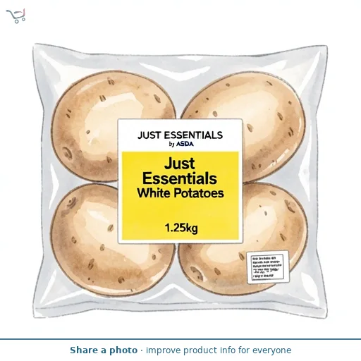 JUST ESSENTIALS by ASDA Just Essentials White Potatoes 1.25kg