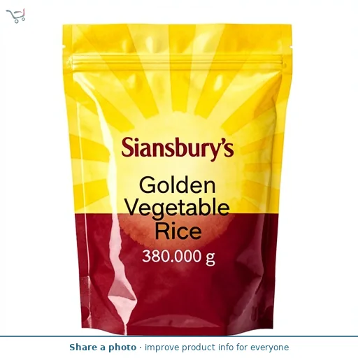 Sainsbury's Golden Vegetable Rice 380g
