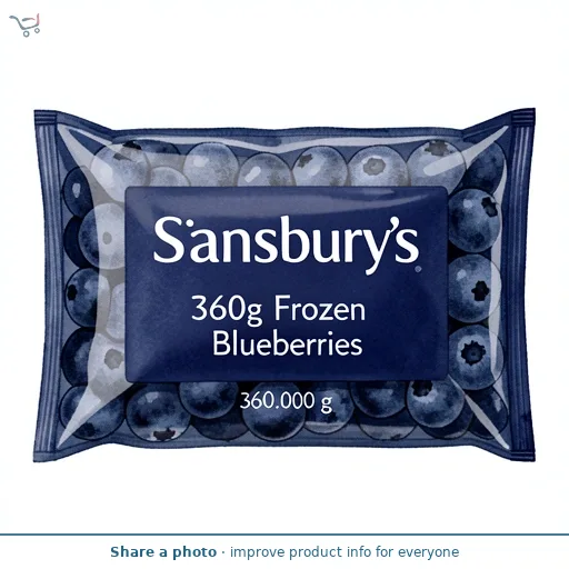 Sainsbury's 360g Frozen Blueberries