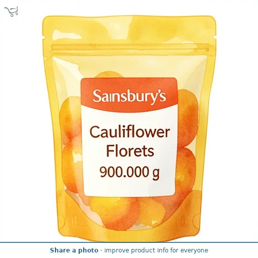 Sainsbury's Cauliflower Florets 900g