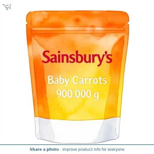 Sainsbury's Baby Carrots 900g