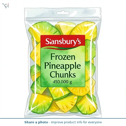 Sainsbury's Frozen Pineapple Chunks 450g