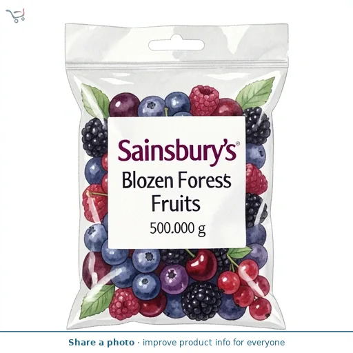 Sainsbury's Frozen Black Forest Fruits 450g