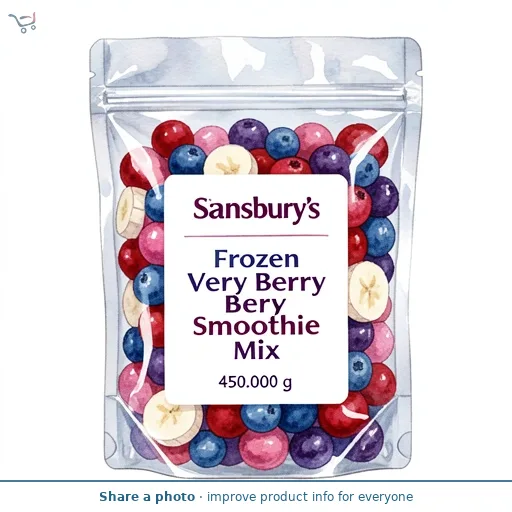 Sainsbury's Frozen Very Berry Smoothie Mix 450g