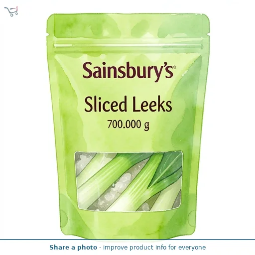 Sainsbury's Sliced Leeks 700g