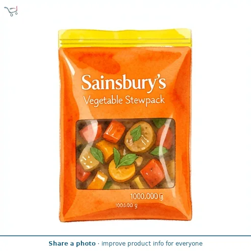 Sainsbury's Vegetable Stewpack 1kg