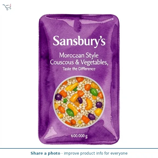 Sainsbury's Moroccan Style Couscous & Vegetables, Taste the Difference 600g
