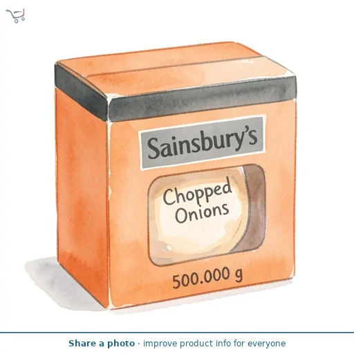 Sainsbury's Chopped Onions 500g