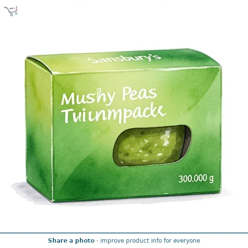 Sainsbury's Mushy Peas Twinpack 300g