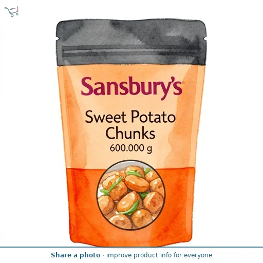 Sainsbury's Sweet Potato Chunks 600g