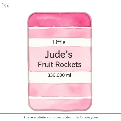 Little Jude's Fruit Rockets 6 x 55ml