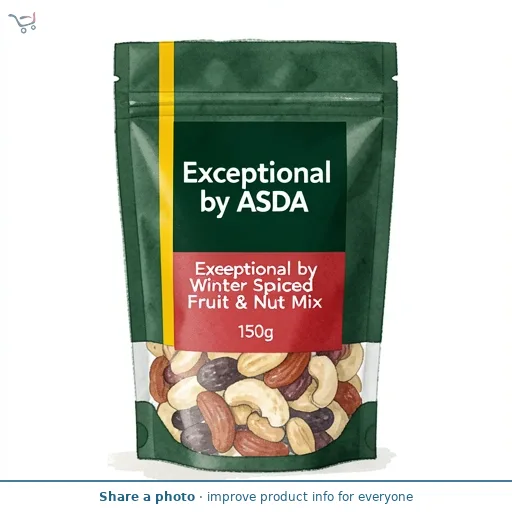 Exceptional by ASDA Exceptional by  Winter Spiced Fruit & Nut Mix 150g