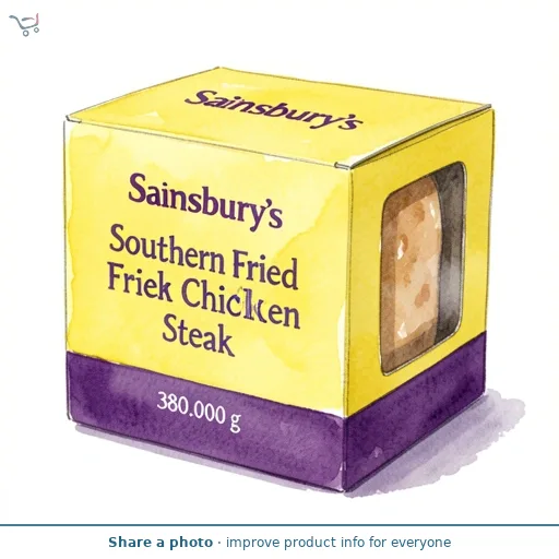 Sainsbury's Southern Fried Chicken Steak 380g