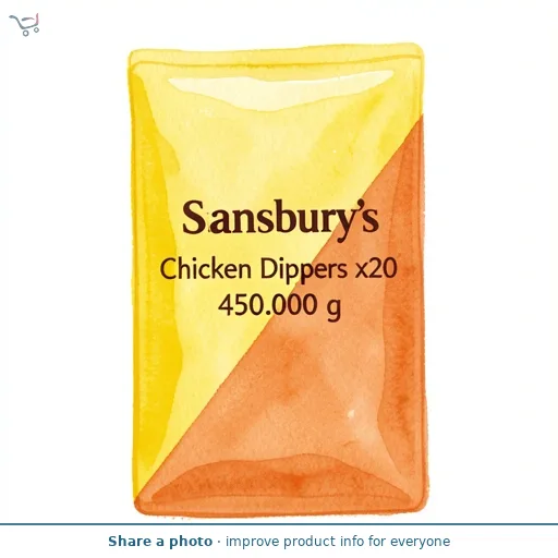 Sainsbury's Chicken Dippers x20 450g