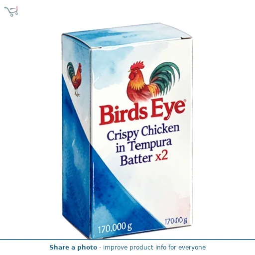 Birds Eye Crispy Chicken Grills in Tempura Batter x2 170g