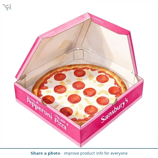 Sainsbury's Deep Pan Pepperoni Pizza 374g