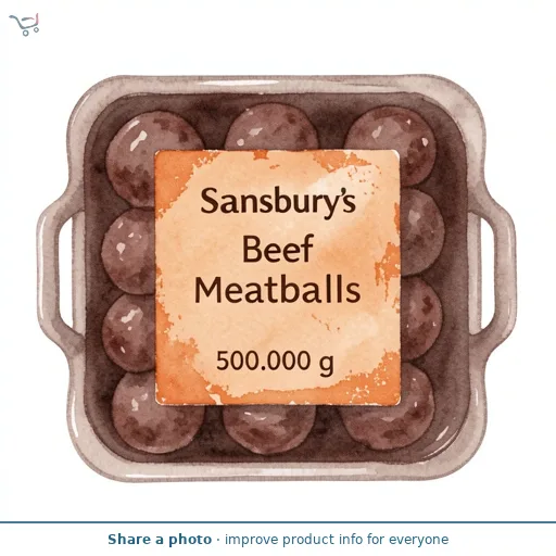 Sainsbury's Beef Meatballs 500g