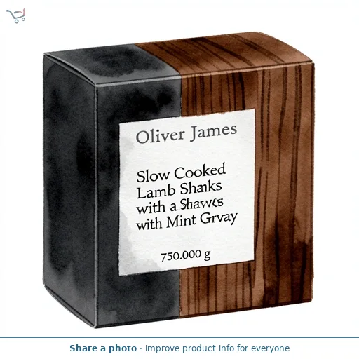 Oliver James Slow Cooked Lamb Shanks with a Mint Gravy 750g