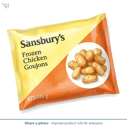 Sainsbury's Frozen Chicken Goujons 475g
