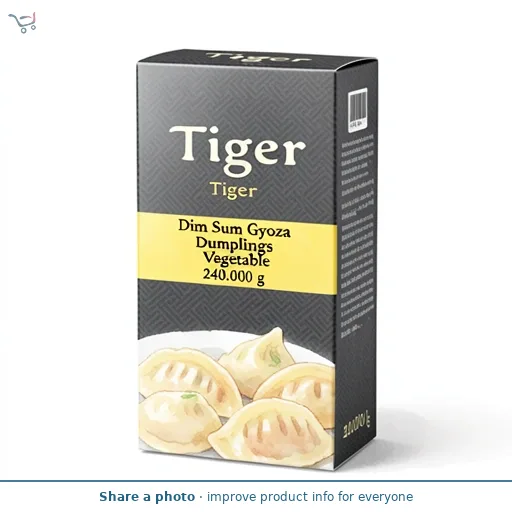 Tiger Tiger Dim Sum Gyoza Dumplings Vegetable 240g