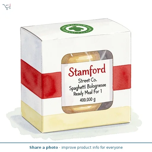 Stamford Street Co. Spaghetti Bolognese Ready Meal For 1 400g