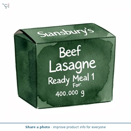 Sainsbury's Beef Lasagne Ready Meal For 1 400g