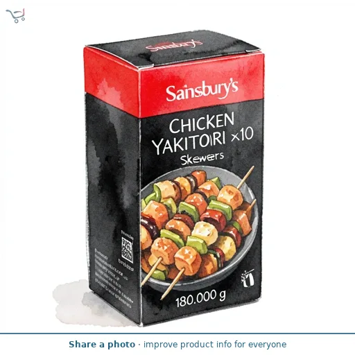 Sainsbury's Chicken Yakitori Skewers x10 180g