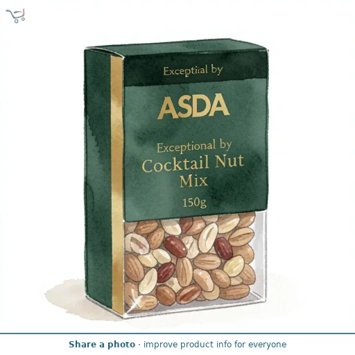 ASDA Exceptional by  Cocktail Nut Mix 150g