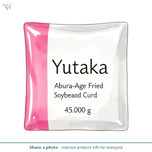 Yutaka Abura-Age Fried Soybean Curd 45g