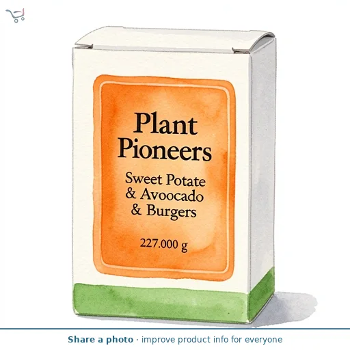Plant Pioneers Sweet Potato & Avocado Burgers 227g