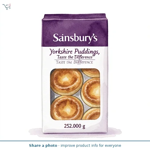 Sainsbury's Yorkshire Puddings, Taste the Difference 252g