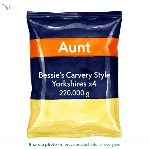 Aunt Bessie's Carvery Style Yorkshires x4 220g