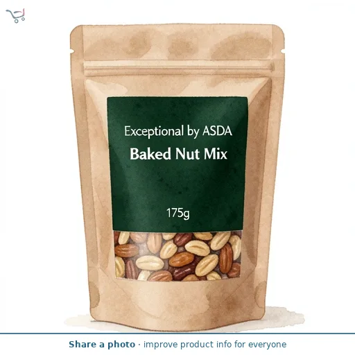 Exceptional by ASDA Baked Nut Mix 175g