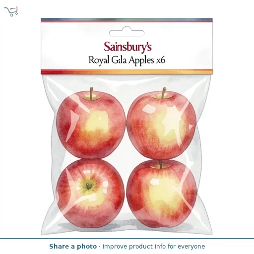 Sainsbury's Royal Gala Apples x6