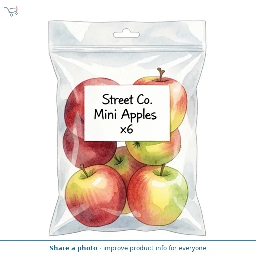Stamford Street Co. Mini Apples x6