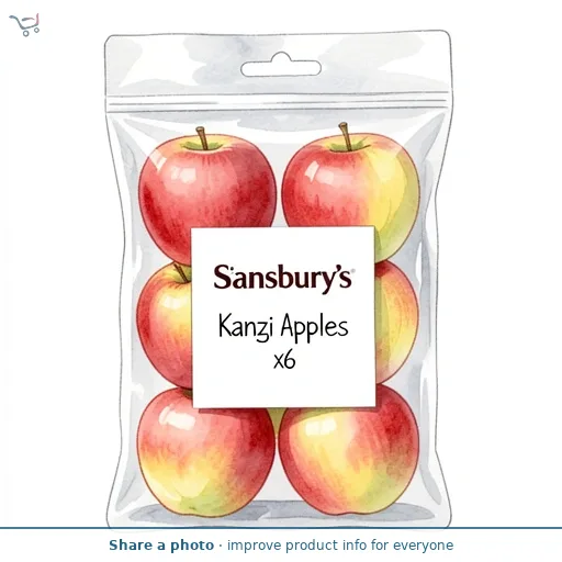 Sainsbury's Kanzi Apples x6
