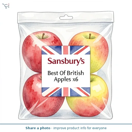 Sainsbury's Best Of British Apples x6