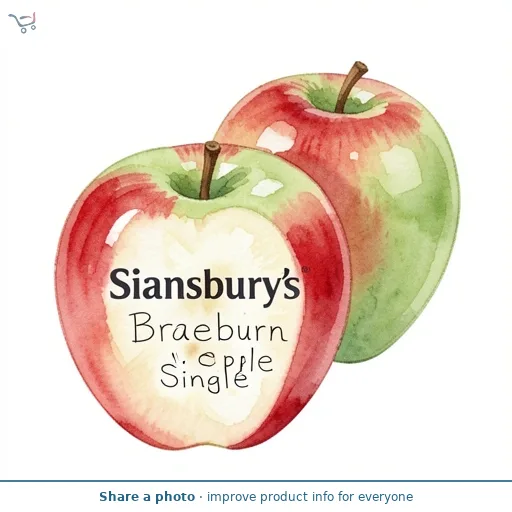 Sainsbury's Braeburn Apple Single